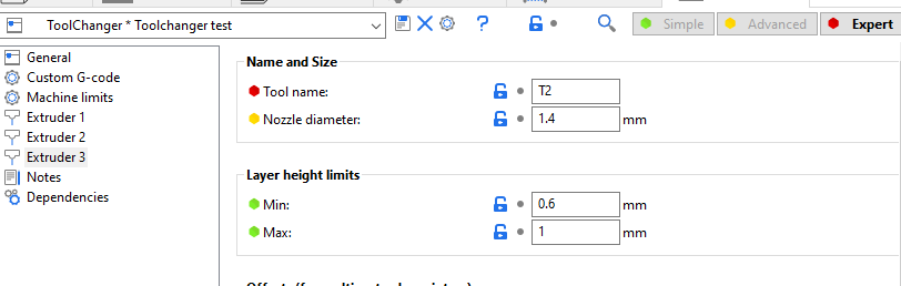 Multiple Extruders - Layer height cant be greater than nozzle diameter ...
