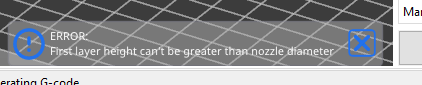 Multiple Extruders - Layer height cant be greater than nozzle diameter ...