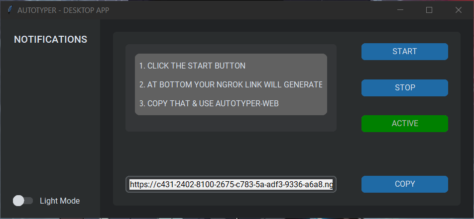 GitHub - Blackfury7/Autotyper-app: A Desktop Application for Windows ...