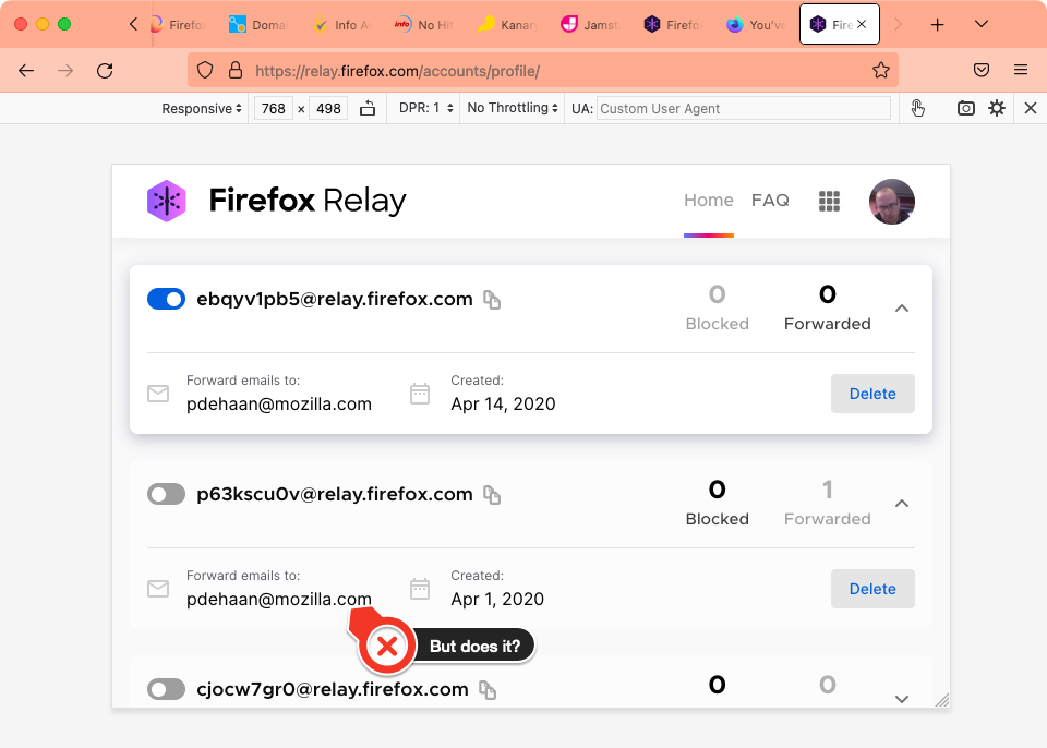 Potentially confusing UI for disabled/blocked email aliases · Issue ...