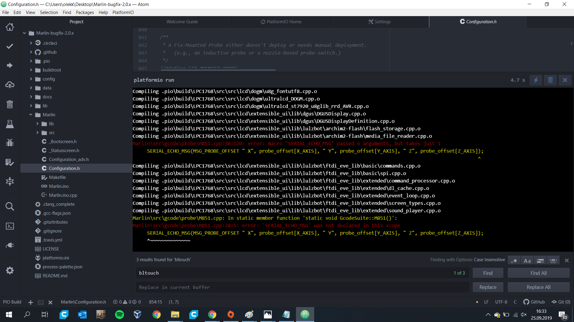 [BUG] MARLIN DOESN'T COMPILE WITH (BL)3DTOUCH-M851 ISSUE · Issue #15364 ...
