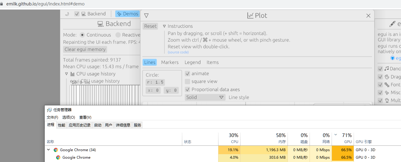 High GPU · Issue #689 · emilk/egui · GitHub
