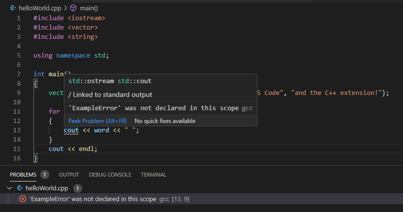 IntelliSense not removes fixed errors until rebuild project C++ · Issue ...