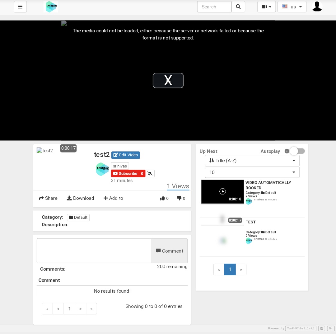 video is not playing · Issue #2078 · WWBN/AVideo · GitHub