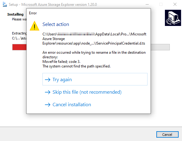 IServicePrincipalCredential error during setup · Issue #4653 ...