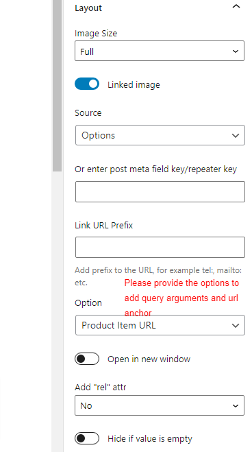 Add Query Arguments for Dynamic Image (Linked image) URL · Issue #5415 ...