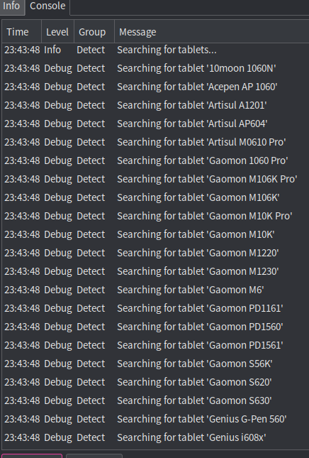 Support Request: no tablets were detected on NixOS · Issue #2305 ...