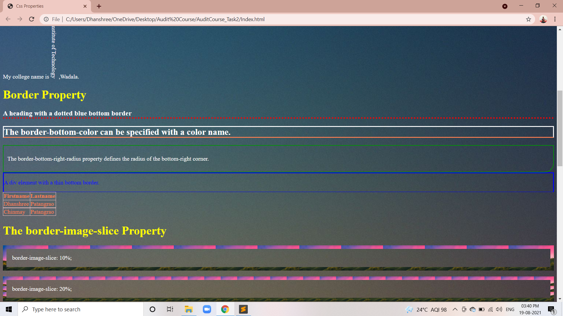 GitHub - Dhanshree019/AuditCourse_Assignment2