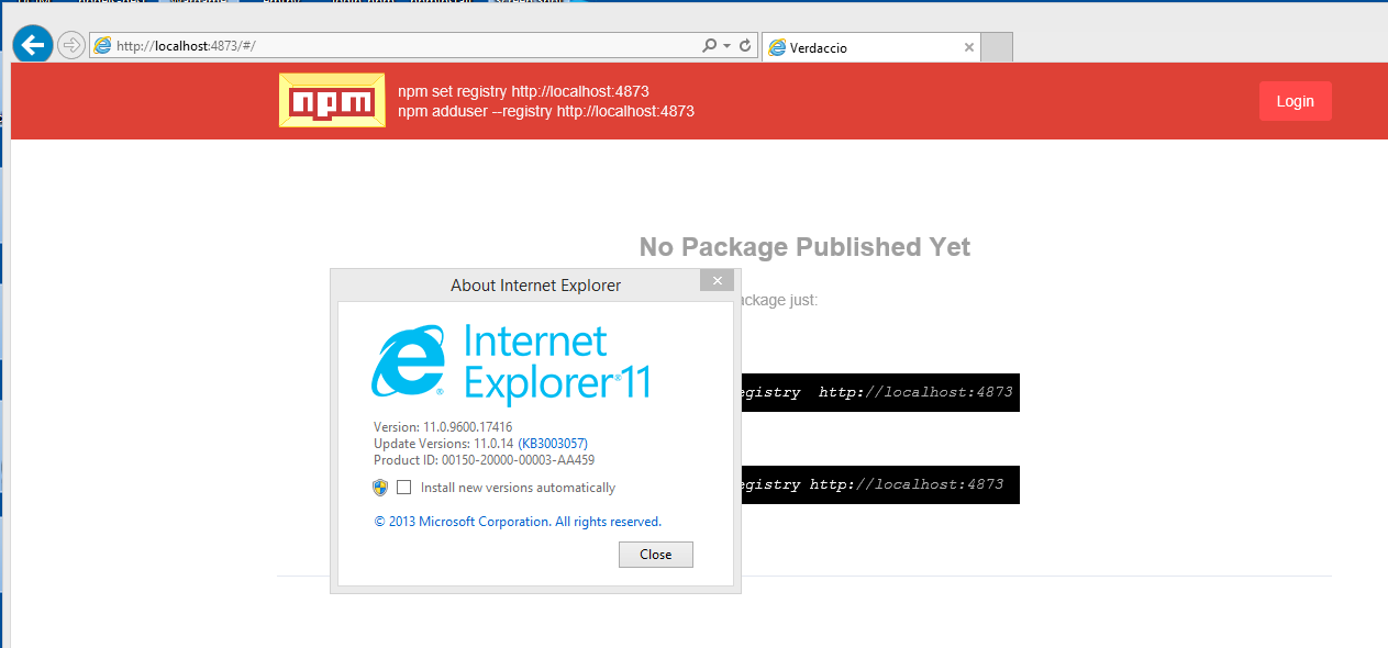 Web user interface don't open in Internet Explorer 11 · Issue #334 ...