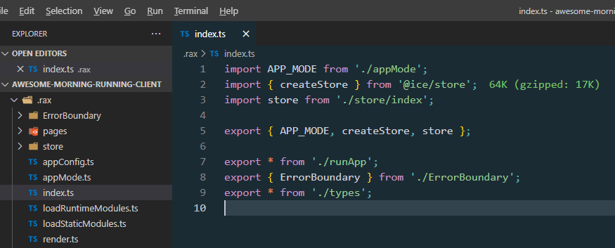 [BUG] cannot find createStore method · Issue #2122 · alibaba/rax · GitHub