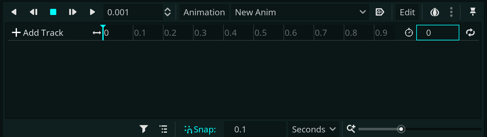 Animation of AnimationPlayers with length 0 can be dragged to 0.001 ...