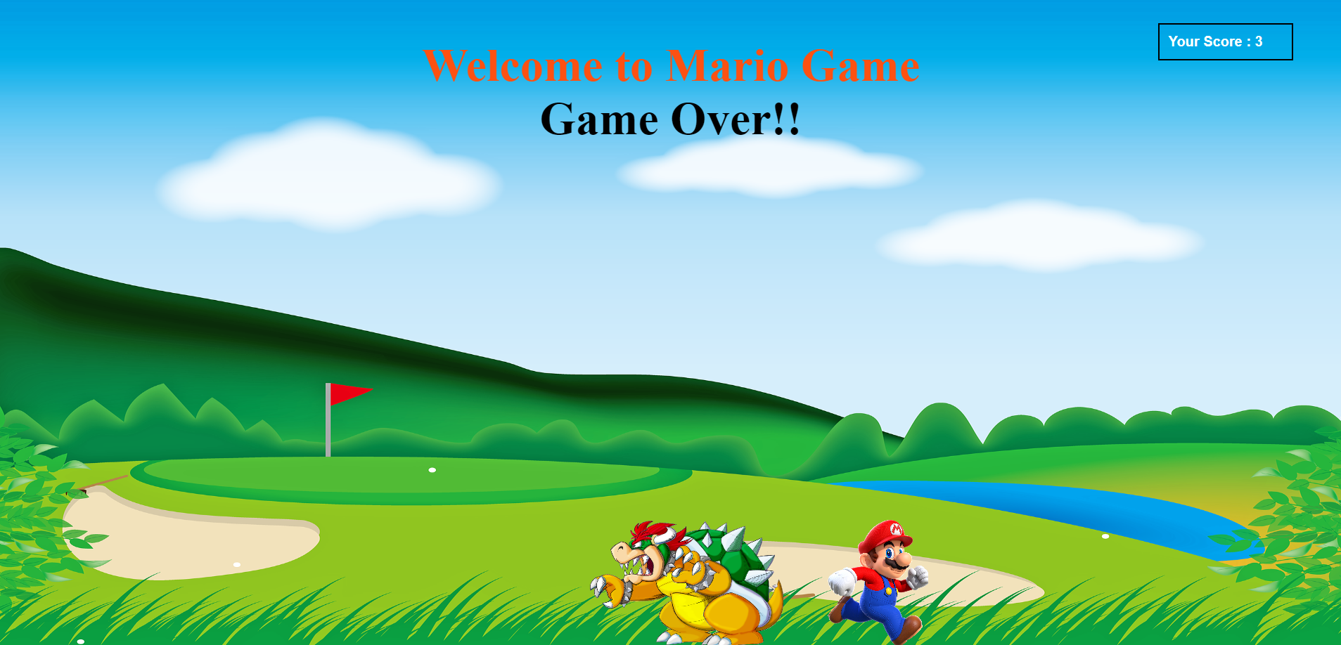 GitHub - sparshg05/Js-Mario-Game: Mario game along with a score count.