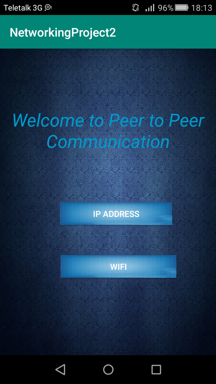 GitHub - roytirtha/NetworkingProject: Peer to peer chatting application.