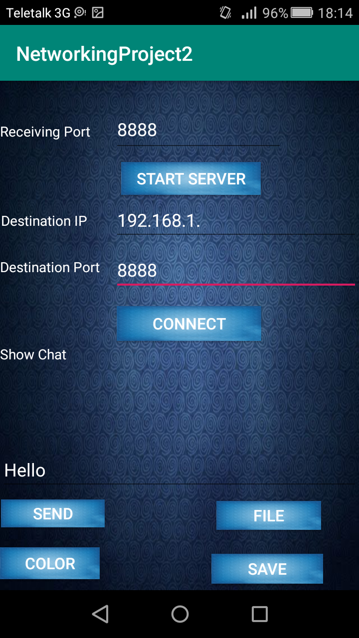 GitHub - roytirtha/NetworkingProject: Peer to peer chatting application.