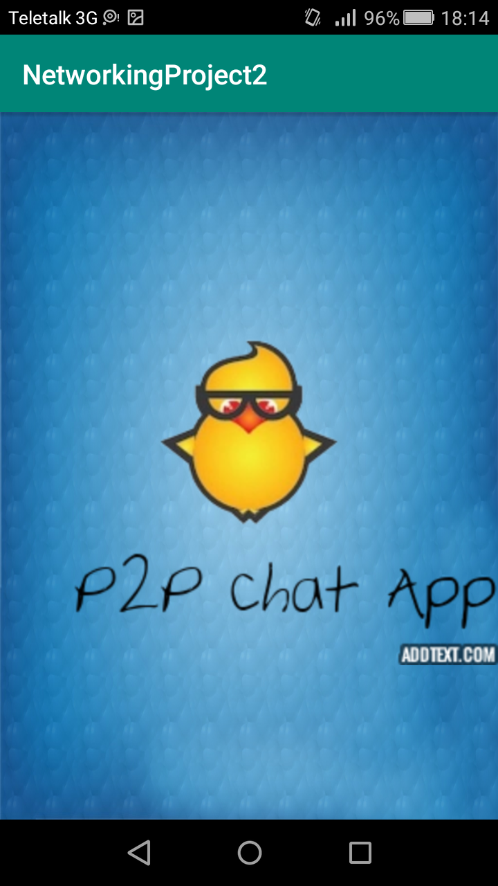 GitHub - roytirtha/NetworkingProject: Peer to peer chatting application.