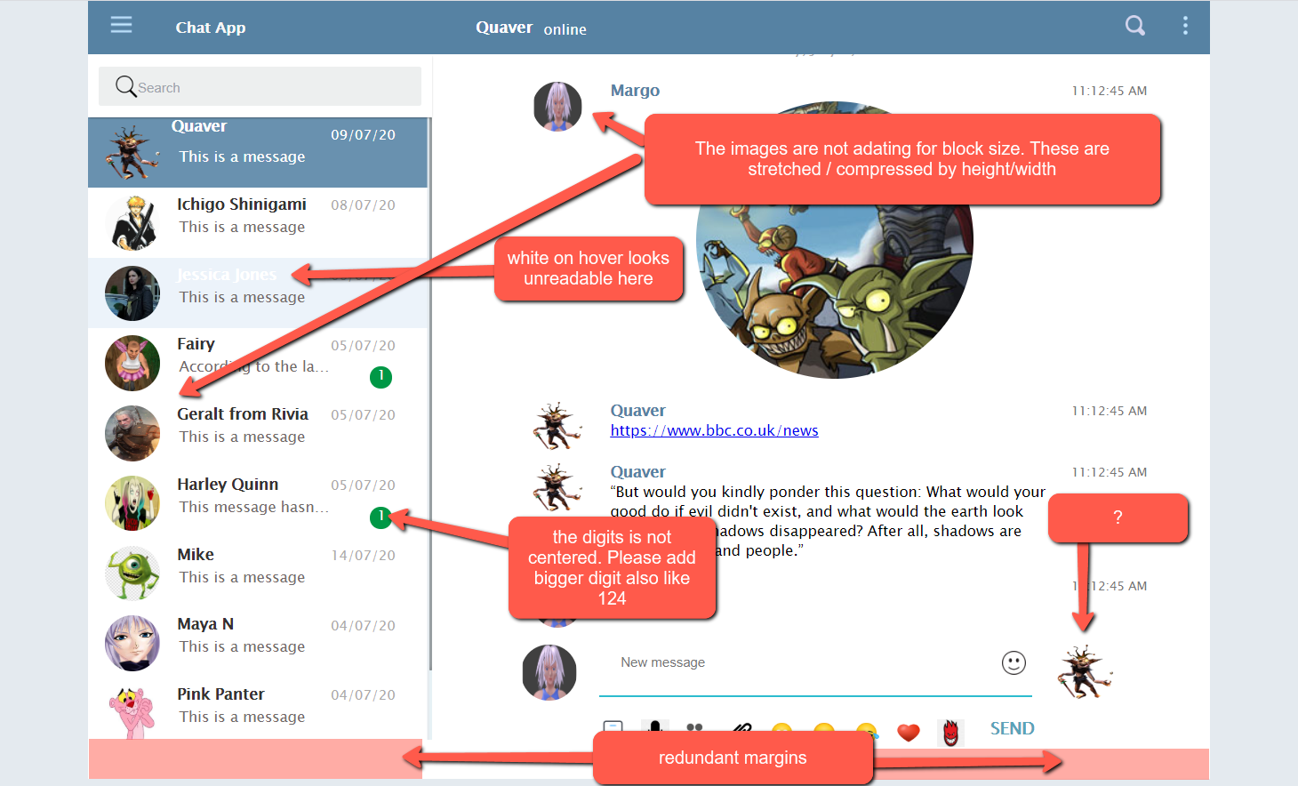 Review · Issue #1 · MargaritaAstreiko/Chat-App-UI · GitHub