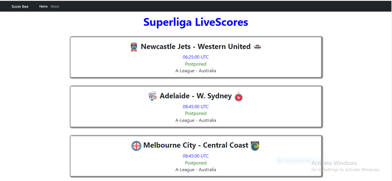 GitHub - faeva040/Soccer-Bee: Soccer scores web application using laravel