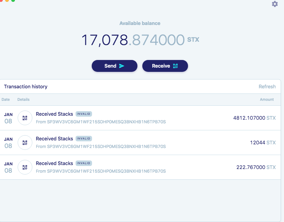 I have 3 transactions invalid but I have the correct balance · Issue ...