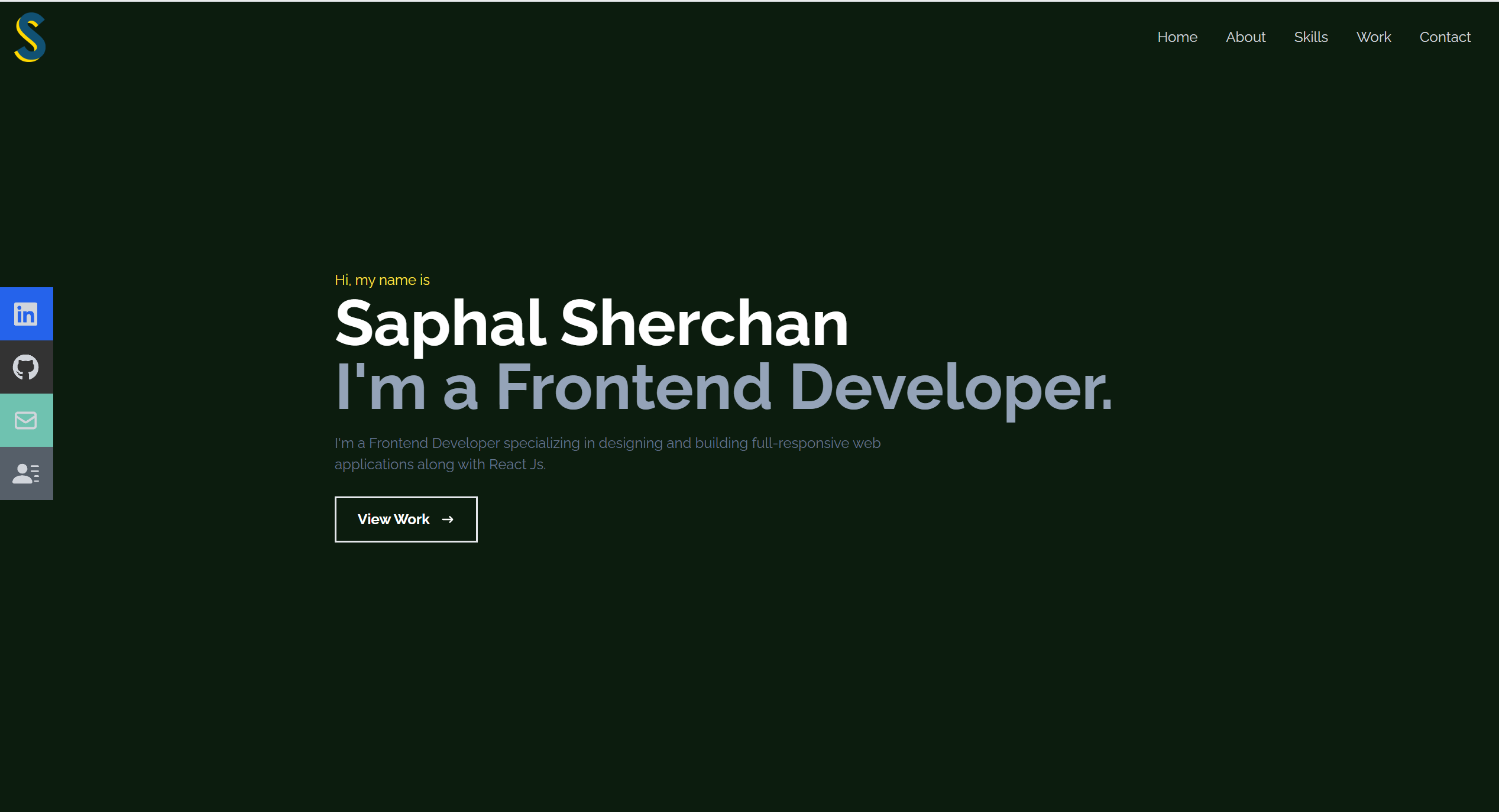 GitHub - SherchanStrikes/portfolio