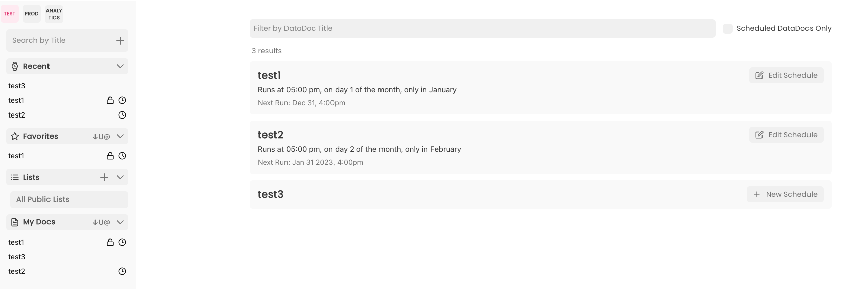 Clock icon for scheduled docs in the sidebar. · Issue 968 · pinterest