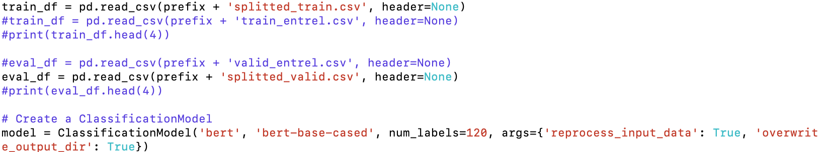 We meet a low performance when trying multi class_classification.py for ...