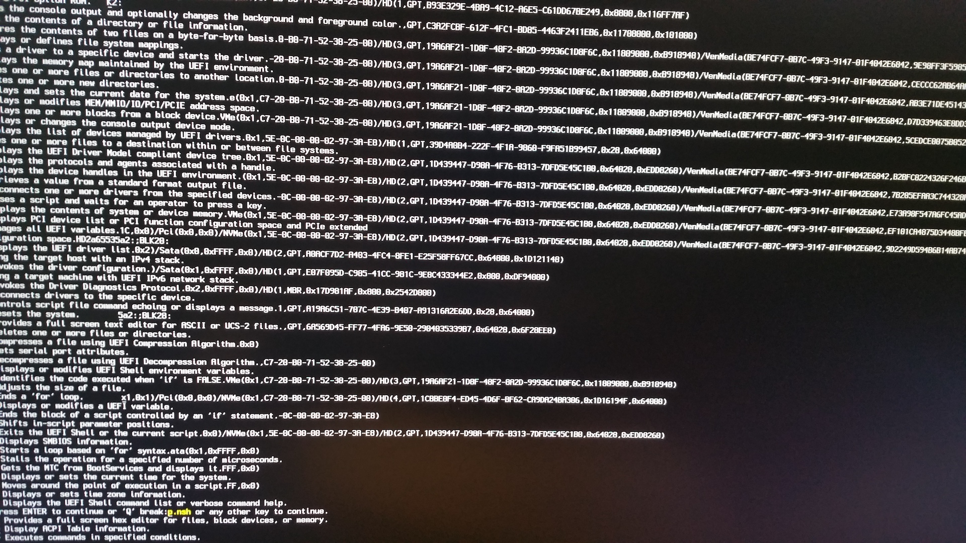 BuiltinGraphics breaks Shell clear screen in help -b · Issue #837 ...