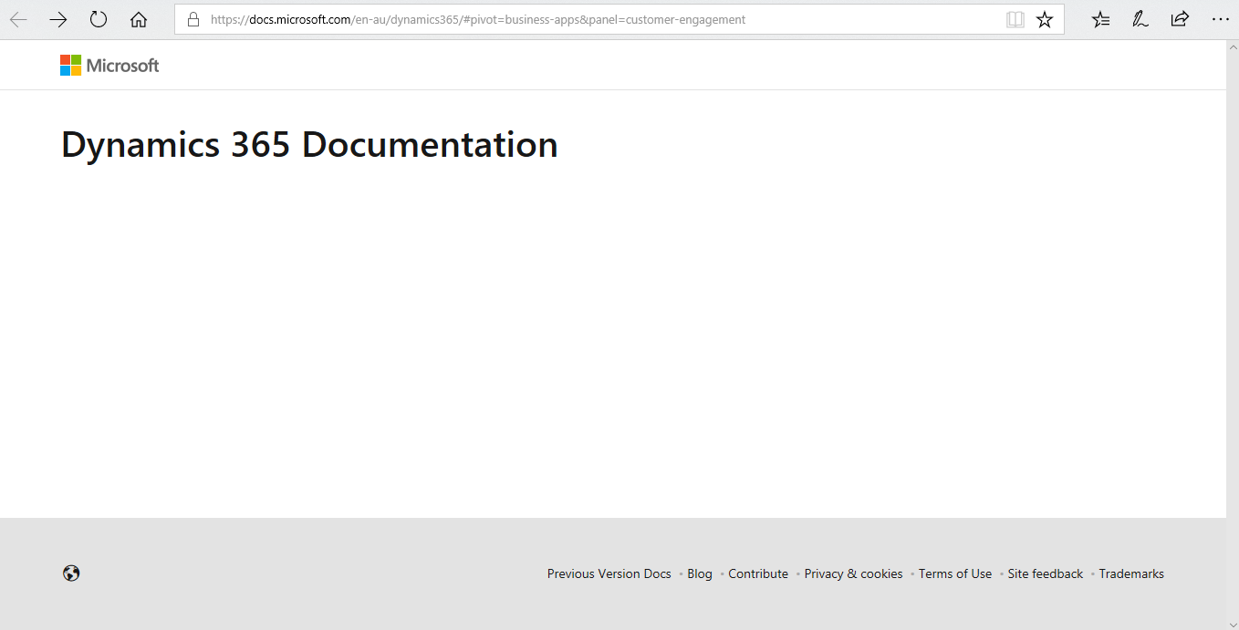 Dynamics help docs are not working. · Issue #1979 · MicrosoftDocs ...