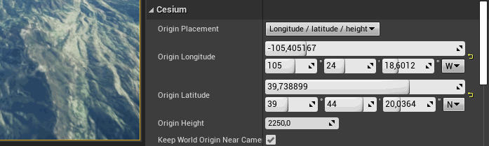 CesiumUnreal DMS editing 2