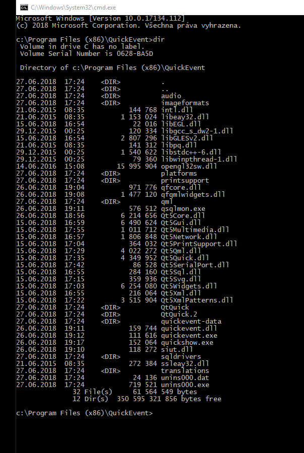 Make user aware of virtual folders in Windows when saving into QE