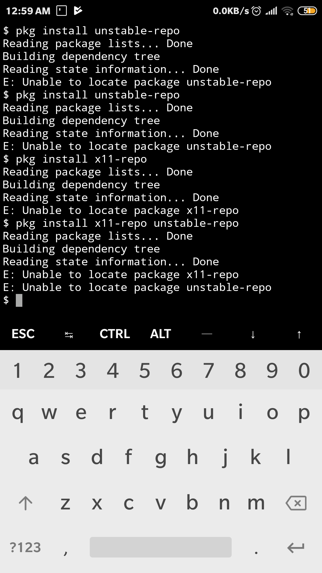 Unstable and x11 repo not working · Issue #1370 · termux/termux-app ...