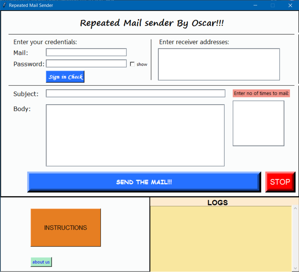 GitHub - oscarpoudel/RepMailSender: This is a python software ...