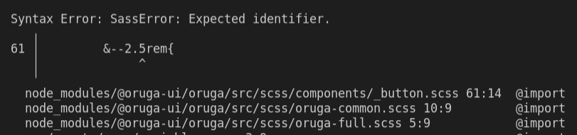 Oruga + Bulma import error · Issue #204 · oruga-ui/oruga · GitHub