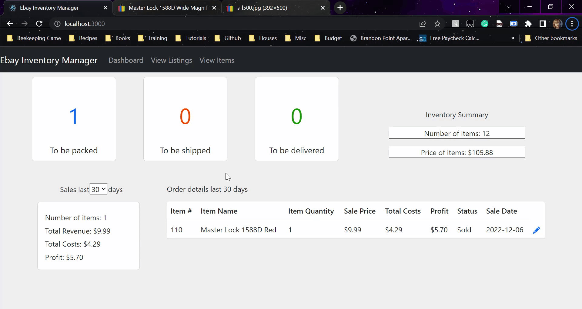 GitHub jbrewer16/ebayinventorymanager