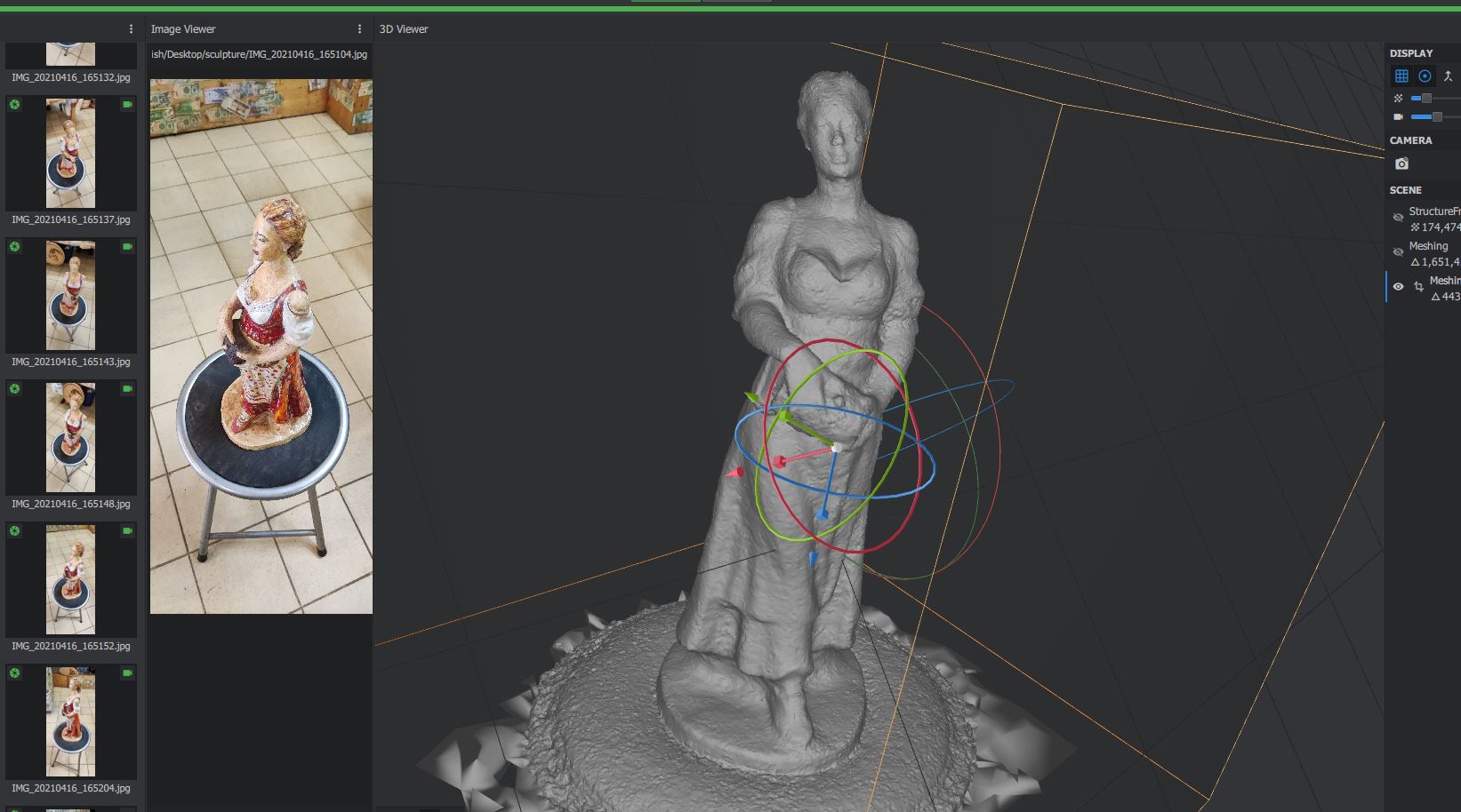 [bug] Meshroom 2021.1.0: Meshing results broken for "big" scale data ...