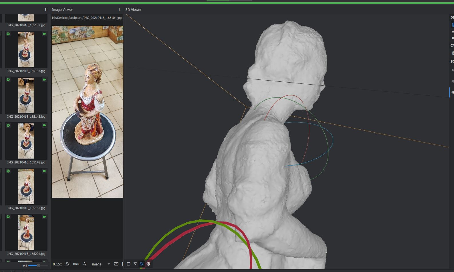 [bug] Meshroom 2021.1.0: Meshing results broken for "big" scale data ...