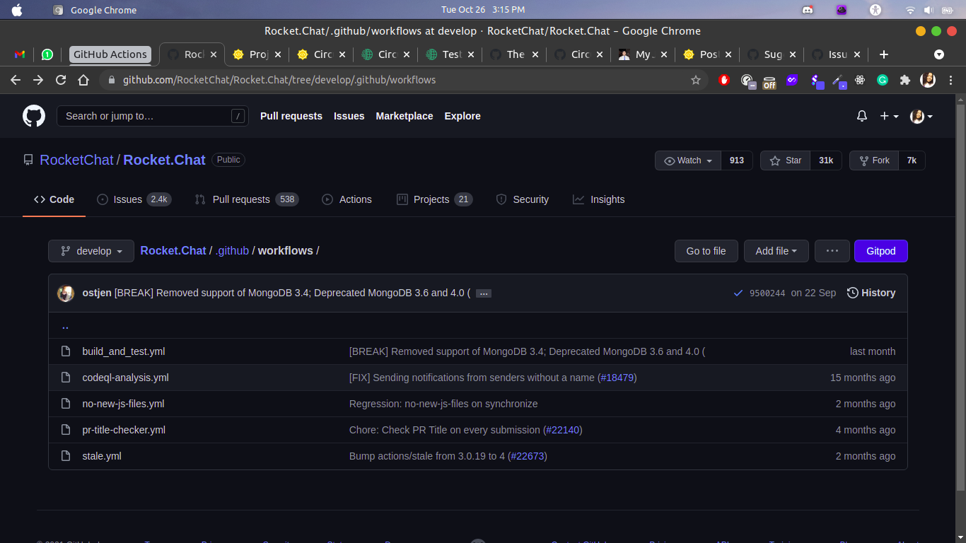 Suggestion Github Action when someone opens issue or pull request