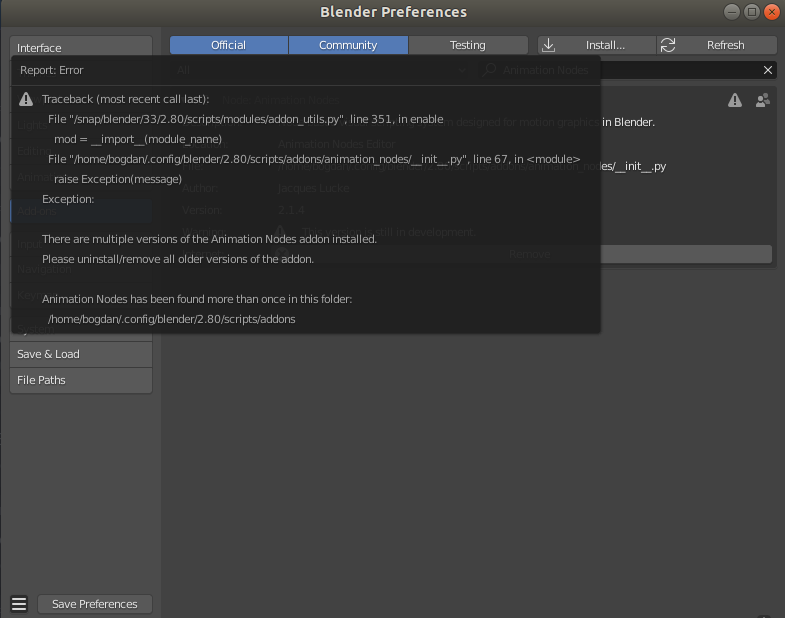 do not work animation · Issue #1198 · JacquesLucke/animation_nodes · GitHub
