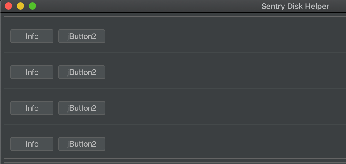 JButtons in JTable cell change shape on row selection · Issue 331 · JFormDesigner/FlatLaf · GitHub