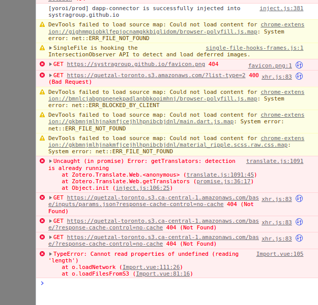 issue: network error: could not retrieve http: ... We should be able to load a model that does not have either PT links or ...