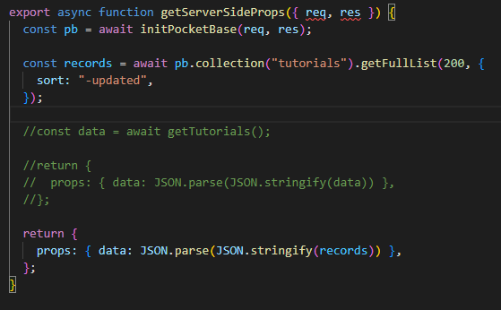 Data Fetching problem · pocketbase pocketbase · Discussion #2129 · GitHub