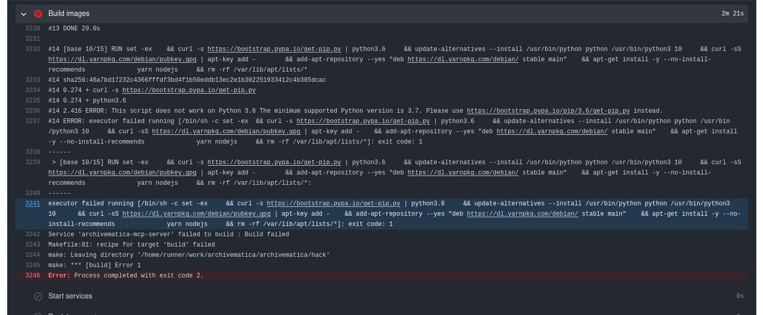 Problem: pip 22.0 dropped support for Python 3.6 · Issue #1532 ...