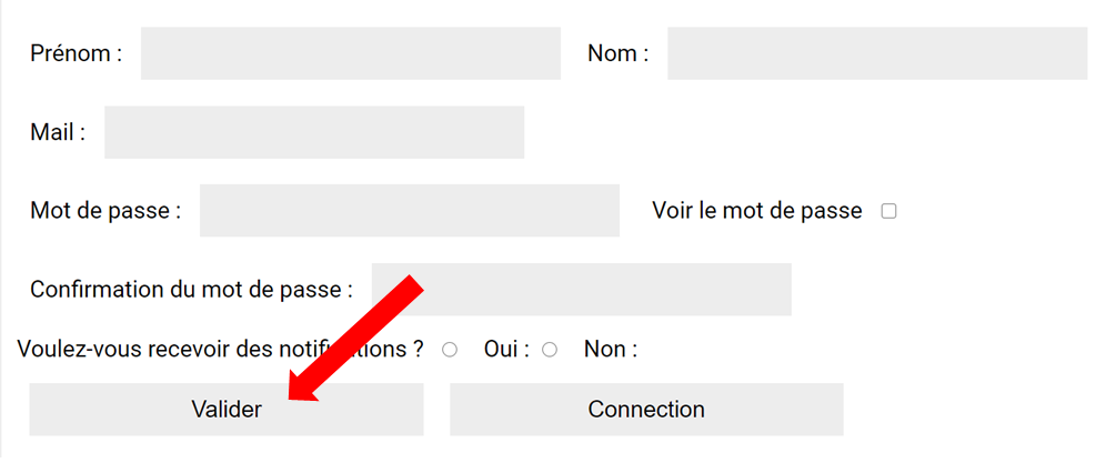 validerInscription