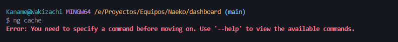 `ng cache` command does not work · Issue #23583 · angular/angular-cli ...