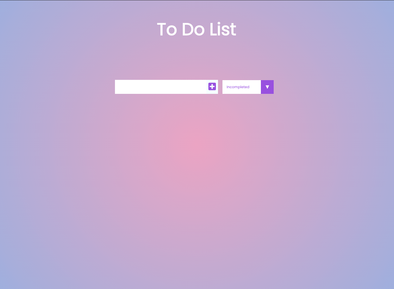 GitHub - amberpearl/todo-list: First project with ReactJS.