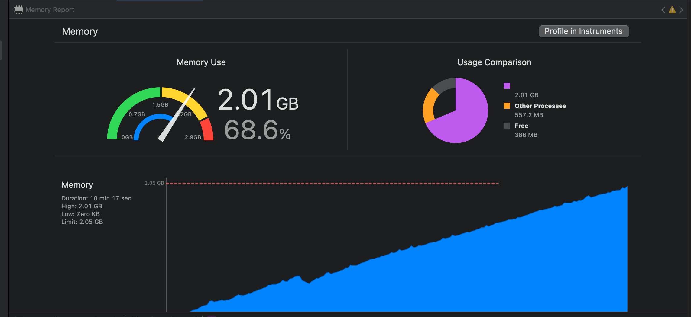 3.40.0 Memory usage increasing and App get crashed when barcode scanner ...