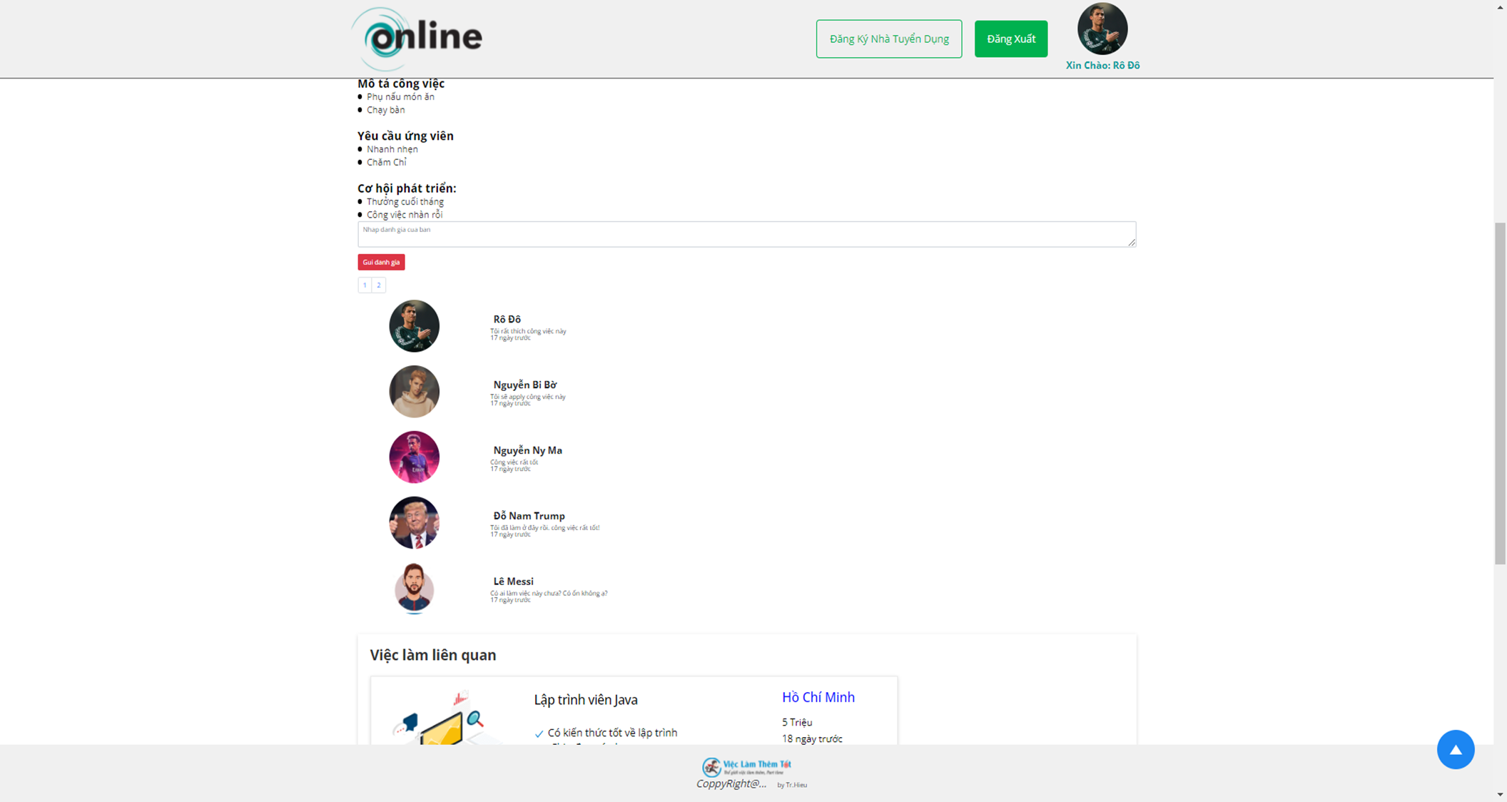 GitHub - nguyentrunghieu99/ProjectJob