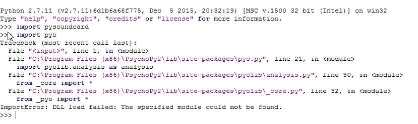 import pyo fails in Windows (10) Standalone > 1.83.40 · Issue #1434 ...