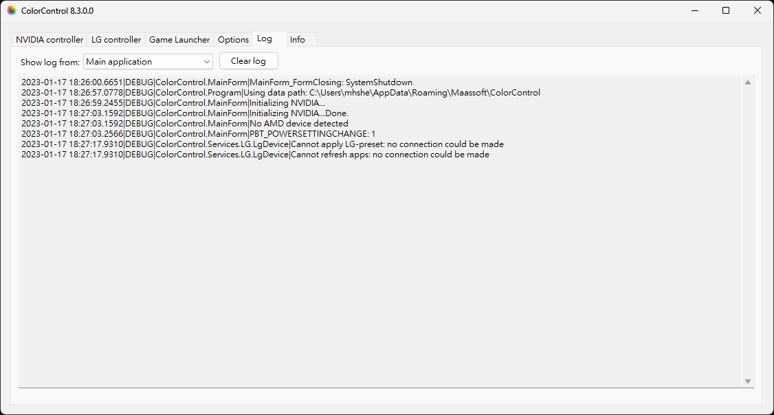 LG C2 unable to connect to the device · Issue #169 · Maassoft ...