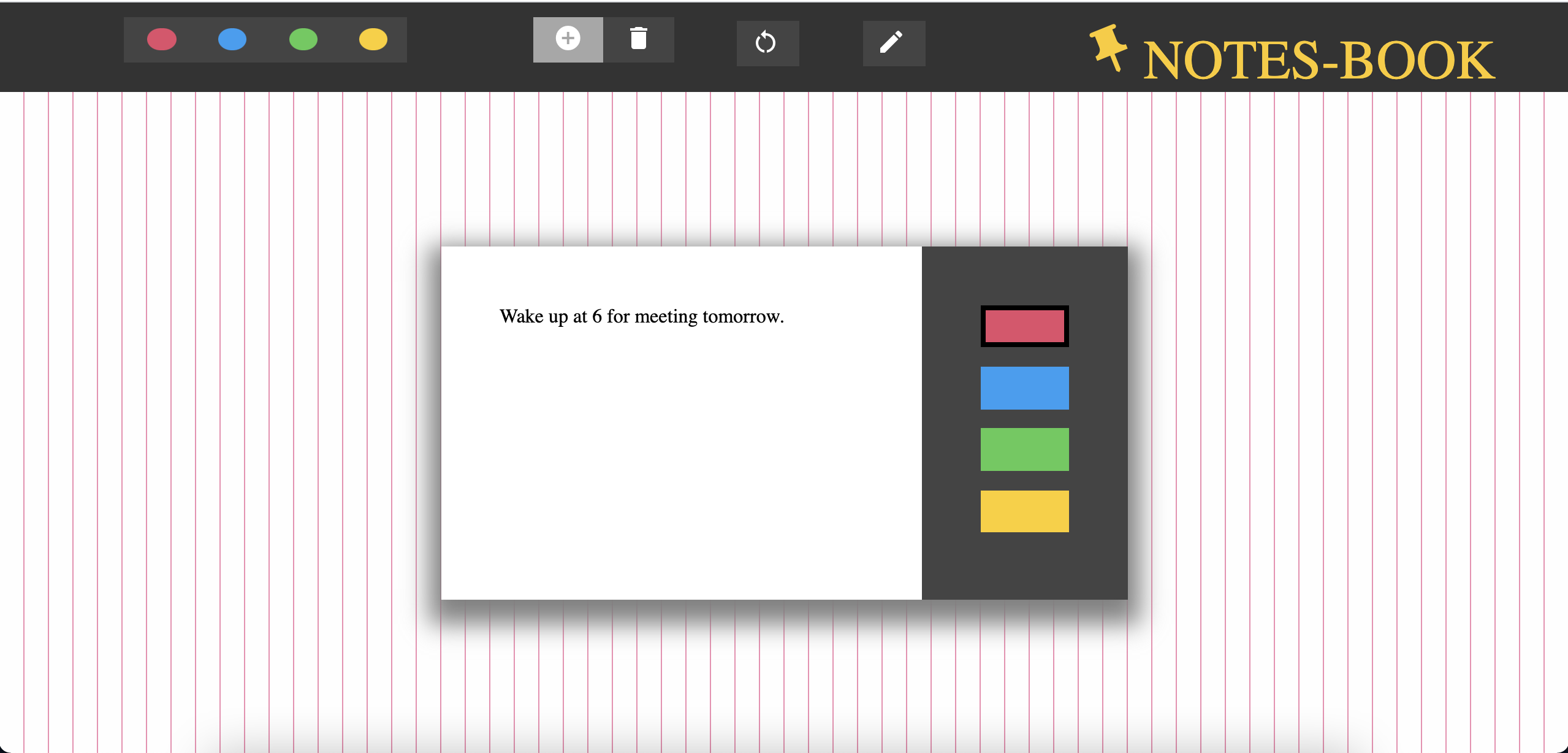GitHub - ishani02/Notes-Book: A task management application made using ...