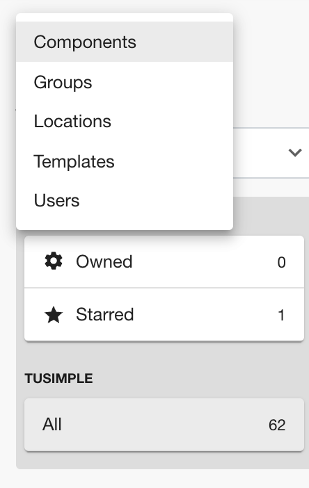 Customized Components dropdown button · Issue #8459 · backstage ...
